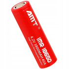 Įkraunamas ličio jonų akumuliatorius, 1 vnt., 18650, 3800 mAh, 4,2 V