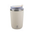 Savaime maišantis termopuodelis su USB maišikliu, smėlio spalvos, 350 ml