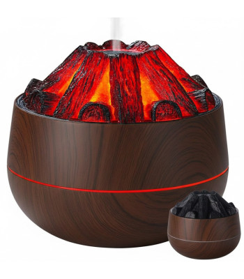 Ultragarsinis oro drėkintuvas su LED apšvietimu, USB, 300 ml, 11,5 cm × 10,5 cm