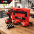 Akumuliatorinis smūginis veržliasukis OPEX TOOLS OPX28009, 21 V, 350 Nm, su 2 akumuliatoriais