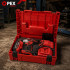 Akumuliatorinis smūginis veržliasukis OPEX TOOLS OPX28009, 21 V, 350 Nm, su 2 akumuliatoriais
