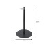 Juodas metalinis popierinių rankšluosčių laikiklis – aukštis 32 cm, skersmuo 17 cm