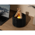 USB oro drėkintuvas ir aromaterapinis difuzorius su RGB LED liepsnos efektu, 20cm x 15cm