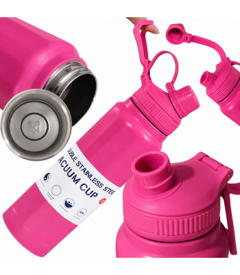 Termosas-gertuvė su rankena karštiems ir šaltiems gėrimams, 700 ml