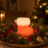 Kalėdinė silikoninė LED lemputė – kojinė, USB, 3 švietimo režimai, 7 × 7 × 5 cm