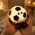 Silikoninė LED naktinė lemputė „Futbolo kamuolys“, 3 švietimo režimai, 12 × 13 cm