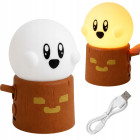 LED naktinė lemputė „Vaiduokliukas kelme“, USB-C, 2 režimai, 11 × 6 cm
