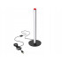 LED pastatomas grindų šviestuvas, 3 šviesos spalvos, reguliuojamas ryškumas, USB, 50 cm