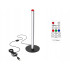 LED RGB toršeras su nuotolinio valdymo pultu, juodas, USB, 7 spalvos, 50 cm
