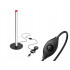 LED RGB toršeras su nuotolinio valdymo pultu, juodas, USB, 7 spalvos, 50 cm