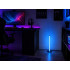 LED RGB toršeras su nuotolinio valdymo pultu, juodas, USB, 7 spalvos, 50 cm