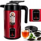 Belaidis elektrinis virdulys, raudonas ir juodas, 3,5 l, 1500 W