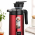 Belaidis elektrinis virdulys, raudonas ir juodas, 3,5 l, 1500 W