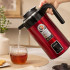 Belaidis elektrinis virdulys, raudonas ir juodas, 3,5 l, 1500 W