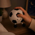 Silikoninė LED naktinė lemputė „Futbolo kamuolys“, RGB, valdoma lietimu, su laikmačiu, USB-C, 10 × 11 cm