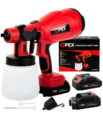 Akumuliatorinis dažymo pistoletas OPEX TOOLS, 21 V, 800 W, OPX28002