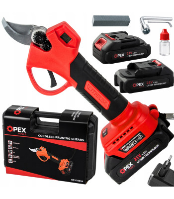 Akumuliatorinis sekatorius OPEX TOOLS, bešepetėlinis, 21V, OPX28004