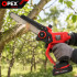 Akumuliatorinis grandininis pjūklas OPEX TOOLS, OPX28012, 8″, 2 akumuliatoriai
