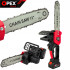 Akumuliatorinis grandininis pjūklas OPEX TOOLS, 2 akumuliatoriai 21V 3.0Ah, OPX28014, 12″