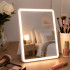 LED kosmetinis veidrodis makiažui, belaidis, baltas – 24230