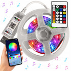 RGB IC LED neoninė juosta su Bluetooth, programėle ir nuotolinio valdymo pulteliu, 10 m