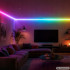 LED neoninė RGBIC juosta su Bluetooth, programėle, nuotolinio valdymo pultu ir USB, 5 m