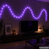 Lanksti neoninė RGBIC LED juosta su Bluetooth, programėle, nuotolinio valdymo pulteliu ir USB, 360°, 10 m