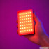 Kišeninė LED RGB-W fotografavimo lempa, 138 LED, 2700–6500 K, 12cm x 7cm x 2cm