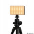 Kišeninė LED RGB-W fotografavimo lempa, 138 LED, 2700–6500 K, 12cm x 7cm x 2cm