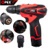 Akumuliatorinis bešepetėlinis gręžtuvas-suktuvas OPEX TOOLS su priedais ir lagaminu, OPX28032, 12 V, 2 × 2,0 Ah
