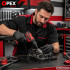 Akumuliatorinis bešepetėlinis gręžtuvas-suktuvas OPEX TOOLS su priedais ir lagaminu, OPX28032, 12 V, 2 × 2,0 Ah