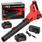 Akumuliatorinis lapų pūstuvas OPEX TOOLS OPX28023, 21V, 2 × 5,0Ah