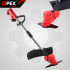Akumuliatorinė žoliapjovė OPEX TOOLS su 2 akumuliatoriais ir 3 pjovimo priedais, 1200 W, 21 V, 3 Ah, 105–140 cm, OPX28025