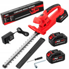Akumuliatorinės gyvatvorių žirklės OPEX Tools su 2 akumuliatoriais, OPX28028, 51 cm