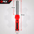 Akumuliatorinės gyvatvorių žirklės OPEX Tools su 2 akumuliatoriais, OPX28028, 51 cm