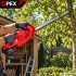 Akumuliatorinės gyvatvorių žirklės OPEX Tools su 2 akumuliatoriais, OPX28028, 51 cm