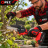Akumuliatorinis grandininis pjūklas OPEX TOOLS su 2 akumuliatoriais, įkrovikliu ir lagaminu (OPX28026, 6", 21V)