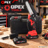 Akumuliatorinis grandininis pjūklas OPEX TOOLS su 2 akumuliatoriais, įkrovikliu ir lagaminu (OPX28026, 6", 21V)