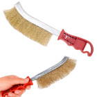 Vielinis ratlankių valymo šepetys MOC, 24cm