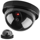 Vaizdo stebėjimo kameros muliažas su LED, kupolinis, 11,5 × 7 cm