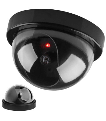 Vaizdo stebėjimo kameros muliažas su LED, kupolinis, 11,5 × 7 cm