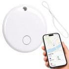 Bluetooth daiktų lokatorius „FindMy“ programėlei, baltas, 3 cm