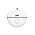 Bluetooth daiktų lokatorius „FindMy“ programėlei, baltas, 3 cm