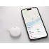 Bluetooth daiktų lokatorius „FindMy“ programėlei, baltas, 3 cm