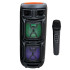 Nešiojamoji belaidė karaoke kolonėlė su Bluetooth, USB, FM radiju ir AUX, ABS-8208, 60 cm