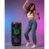 Nešiojamoji belaidė karaoke kolonėlė su Bluetooth, USB, FM radiju ir AUX, ABS-8208, 60 cm