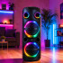 Didelė nešiojamoji belaidė karaoke kolonėlė su Bluetooth, USB, FM radiju ir AUX, BT-8813