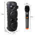 Didelė nešiojamoji belaidė karaoke kolonėlė su Bluetooth, USB, FM radiju ir AUX, BT-8813