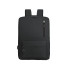 Didelė miesto sportinė kuprinė su USB jungtimi, juoda, 45 × 30 × 16 cm