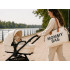 Didelė mamos rankinė „Mommy Bag“ – 3 dalių rinkinys su kosmetine ir organizatoriumi, 57 × 23 × 34 cm